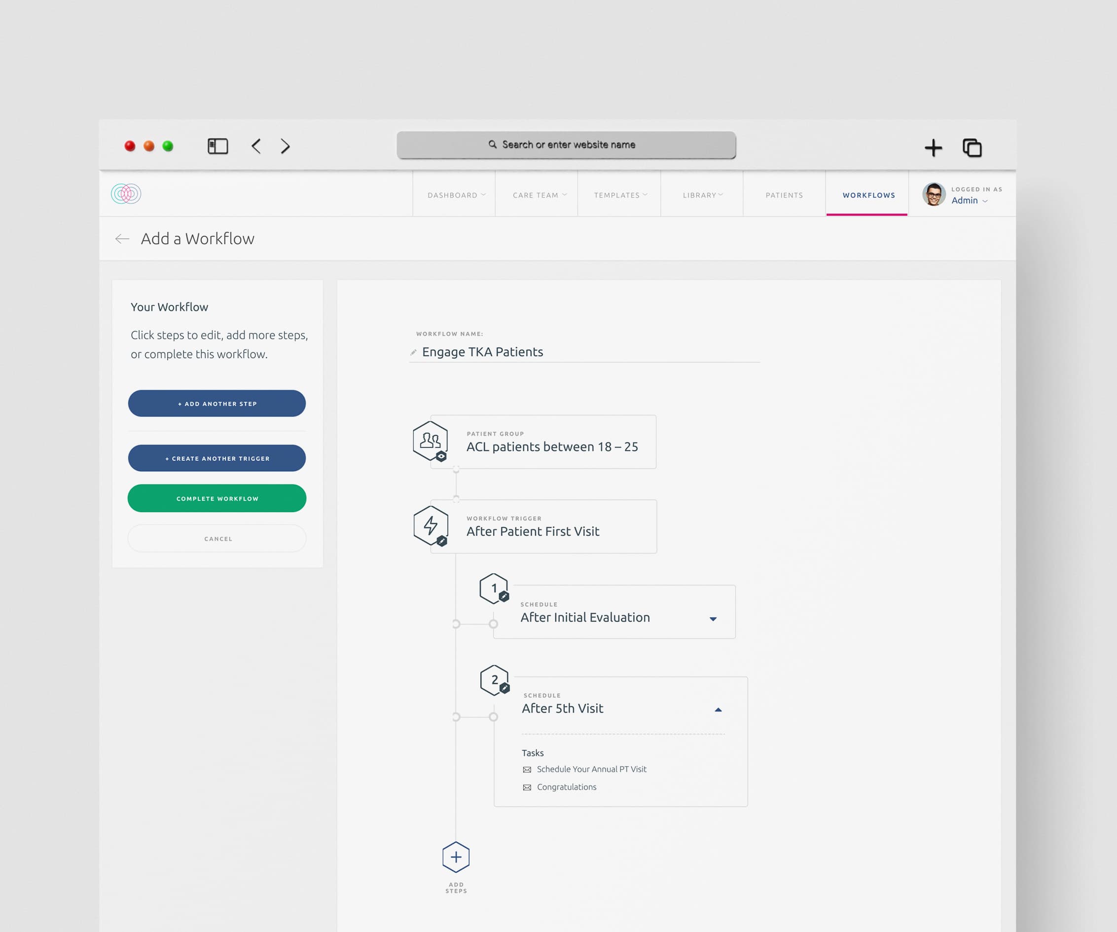 Physical therapy dashboard: Validating The Design: