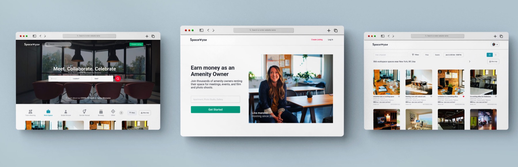 SpaceWyze marketplace product design